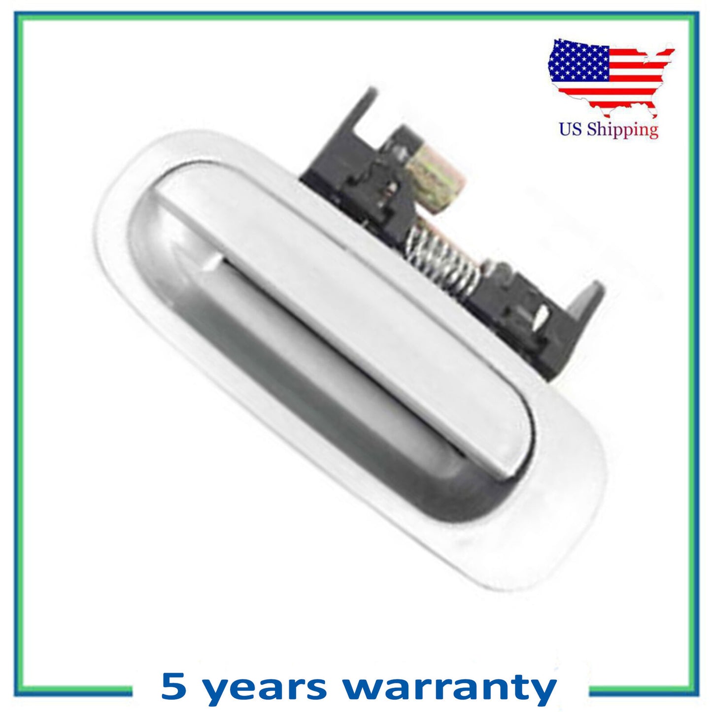 Rear Left Outer Door Handle For 1998-2002 Toyota Corolla Alpine Silver 199