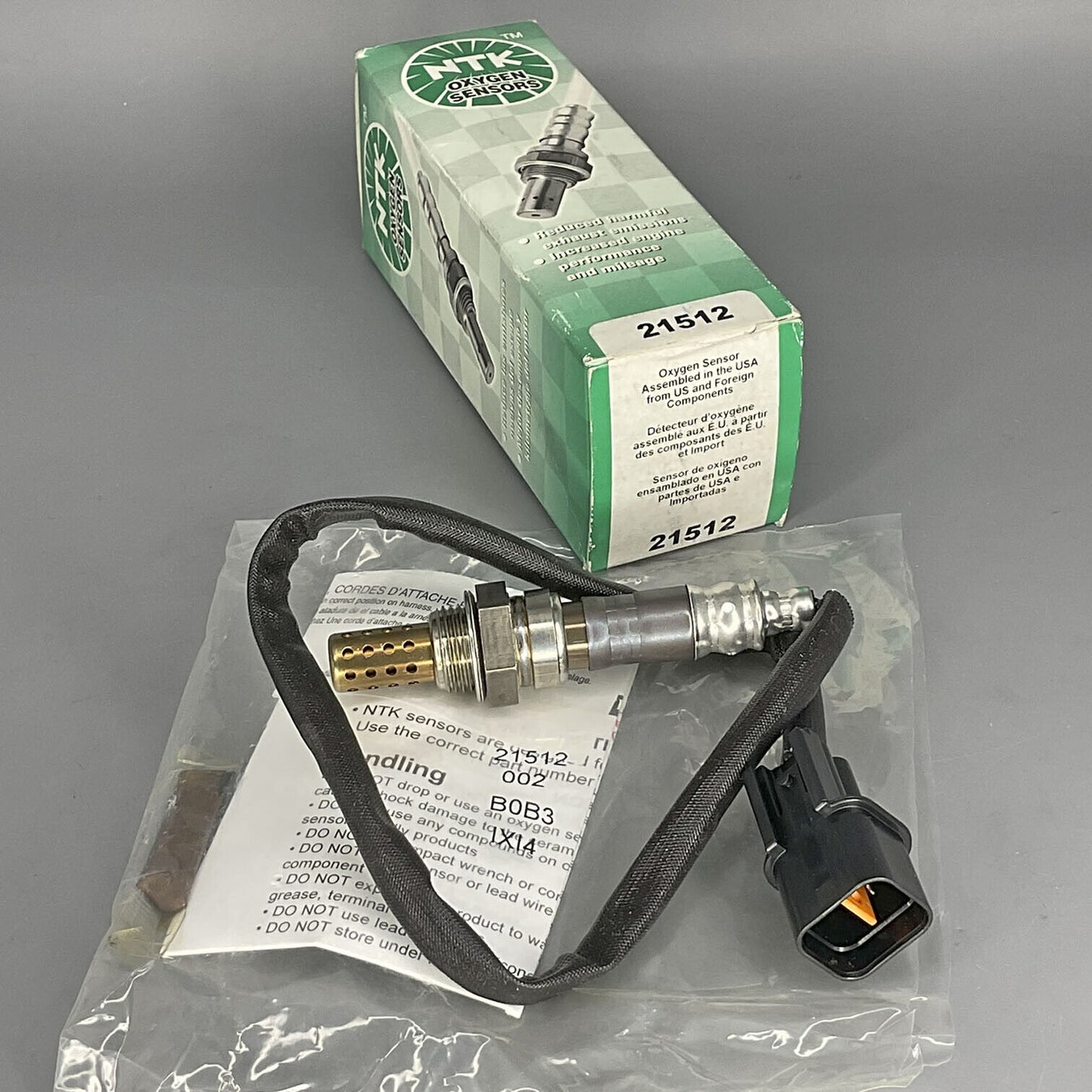 NTK Oxygène Capteur O2 21512 en Amont Pour Mitsubishi Strass Eclipse Endeavor