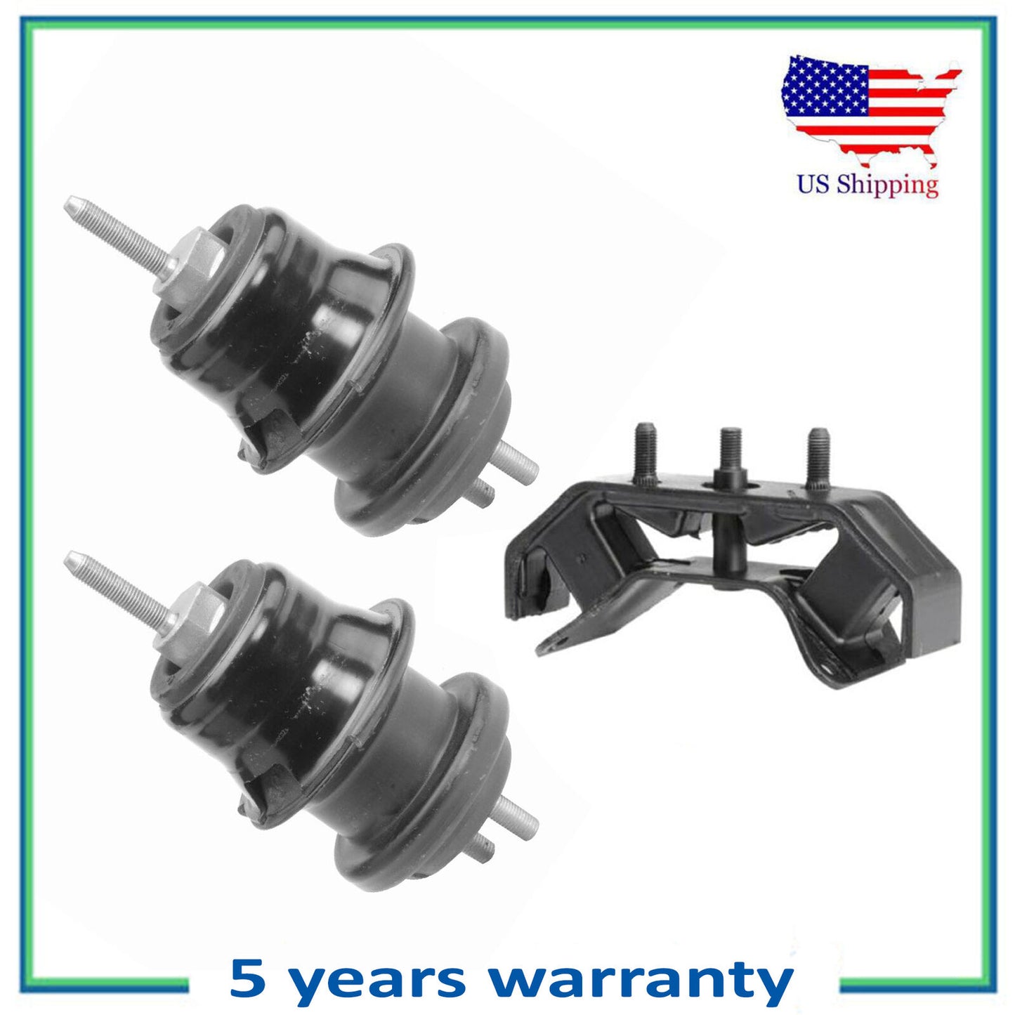 Set 3PCS Moteur & Auto Transparent Montage Pour 13-14 Subaru Legacy Outback 2.5L