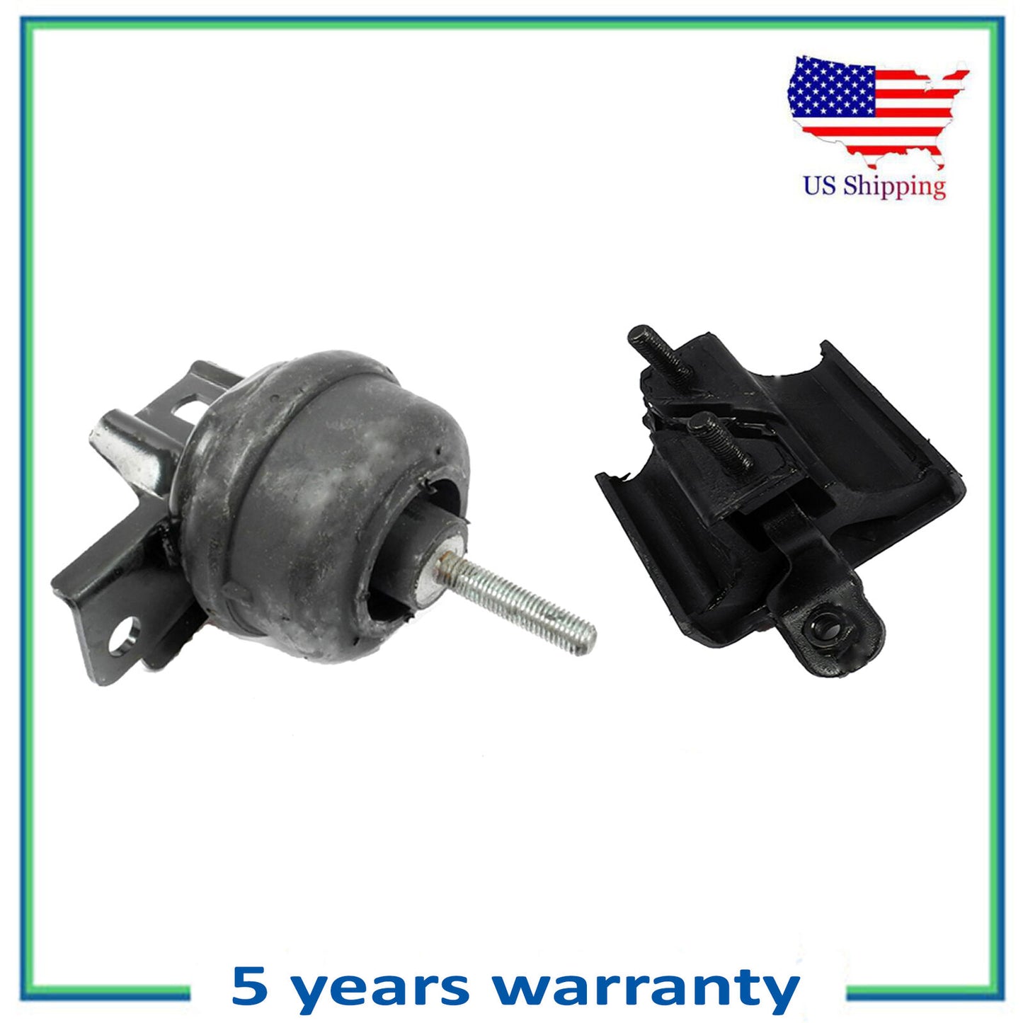 2PCS Engine Motor & Trans Mount For 1998-2004 Cadillac Seville 4.6L 5234 2896