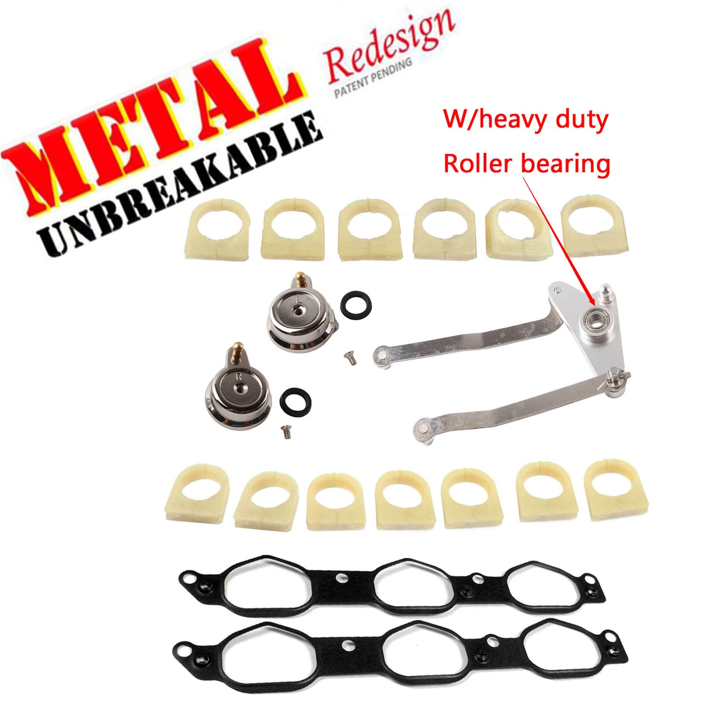 Air Collecteur Avec / Roulement & Bras Réparation Kit Pour RK5861 Mercedes GL450