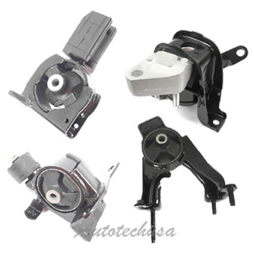 M124 Engine Motor Mount For 03-08 Toyota Corolla 1.8L Set 4 PCS for Auto Trans