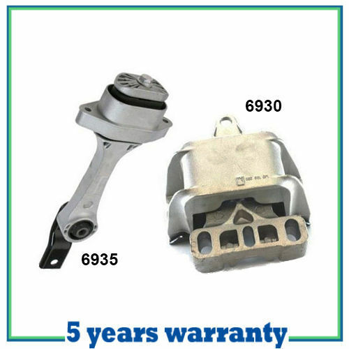 M653 Moteur & Trans Montage Set 2PCS Pour 1999-2004 Volkswagen Jetta GLS 2.8L