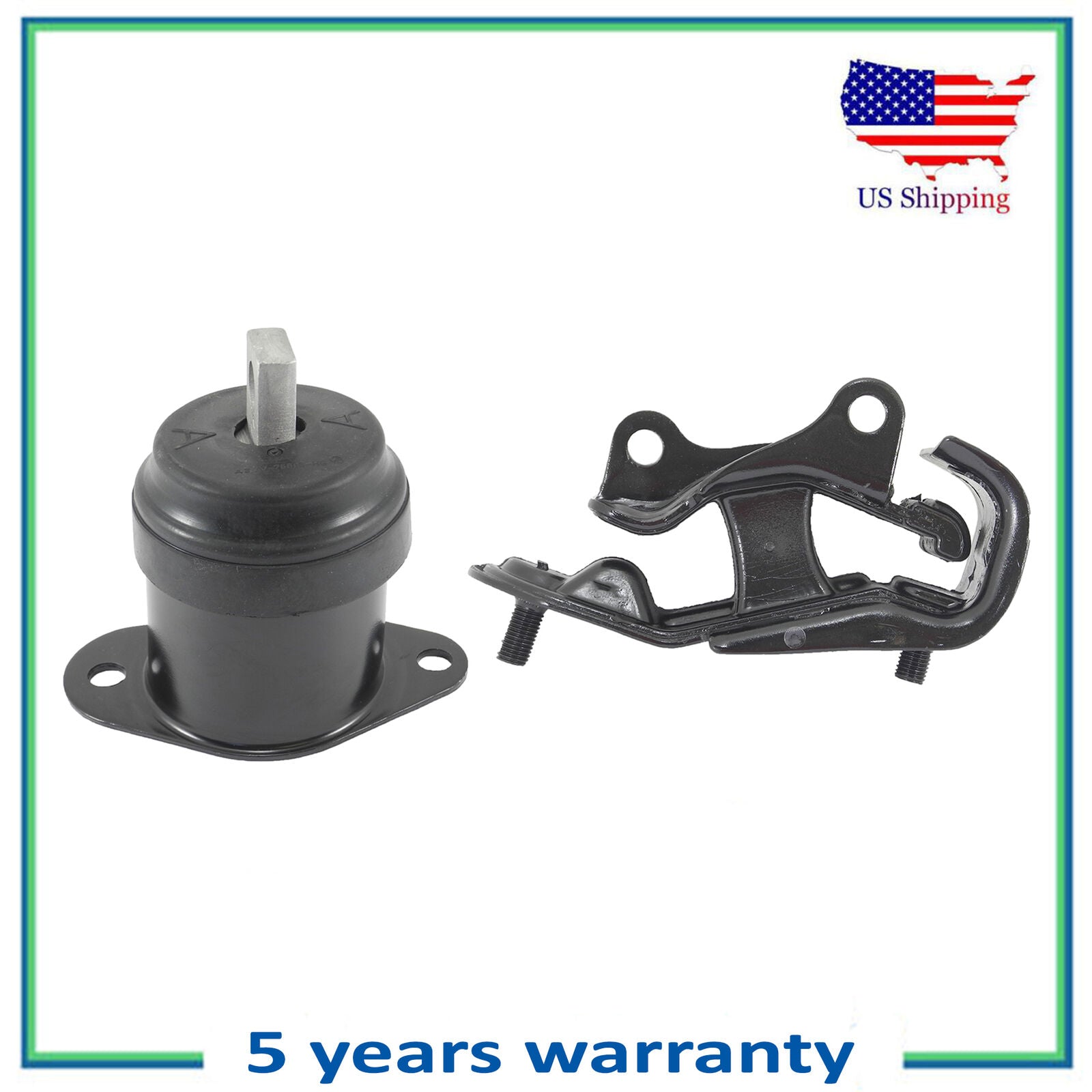 Engine Motor & Trans Mount Auto Set For 20032007 Honda Accord 3.0L 45
