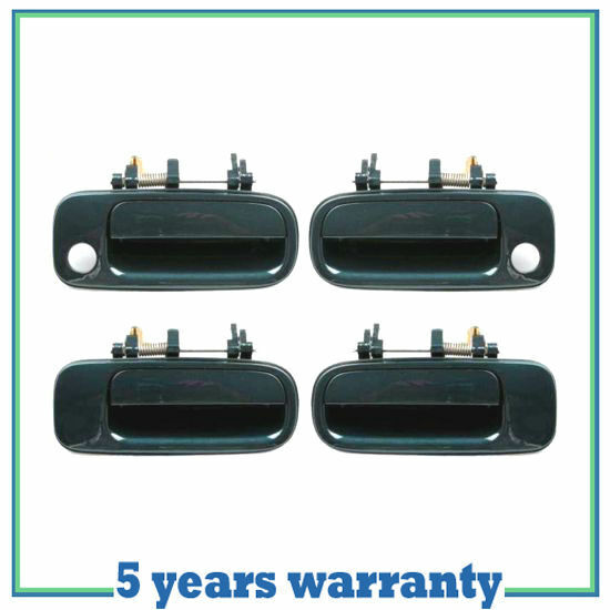DH62 1992-1996 Pour Toyota Camry 4 Pièces Extérieur Porte Poignée Vert 6M1
