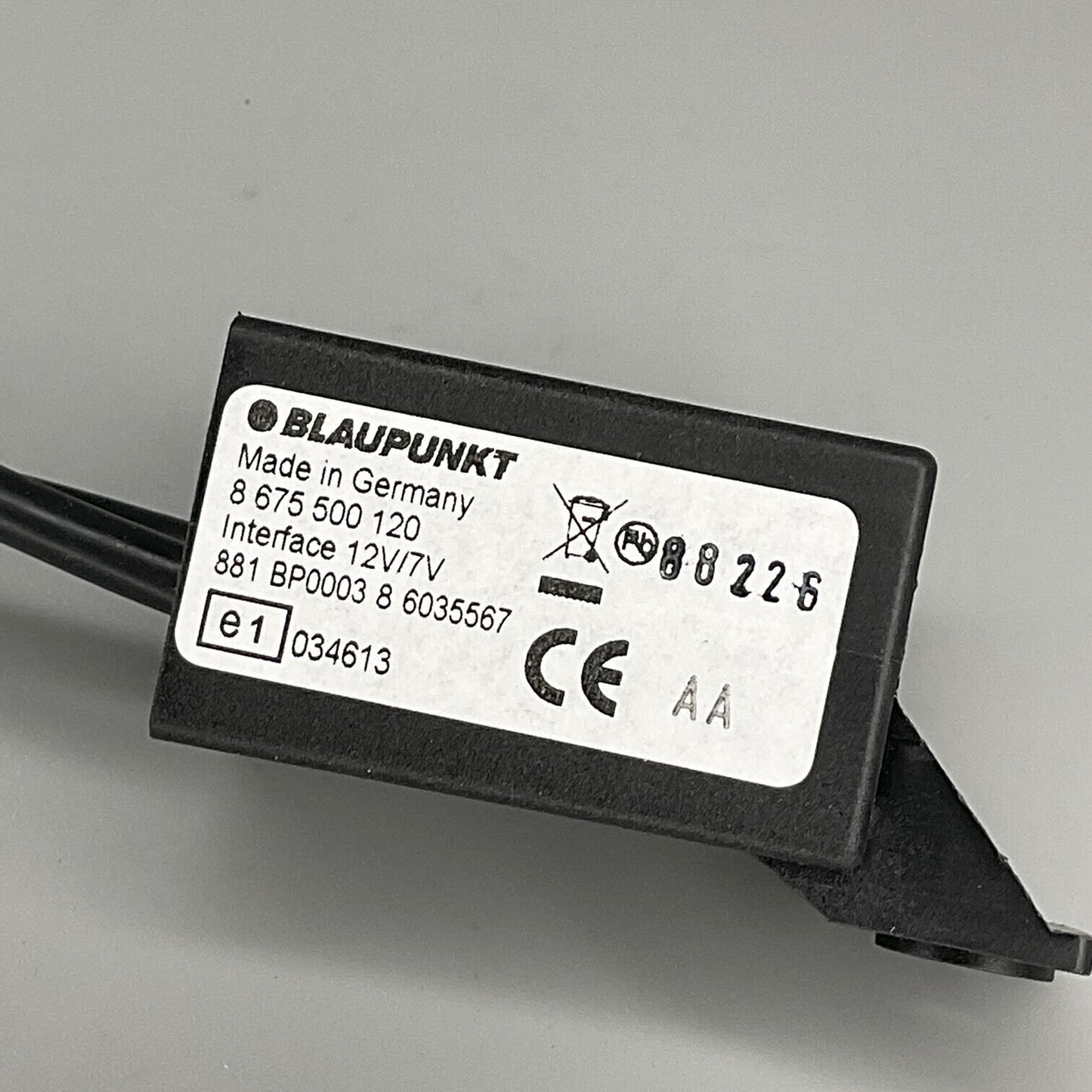 For 867500120 BLAUPUNKT GENUINE RELAY KIT