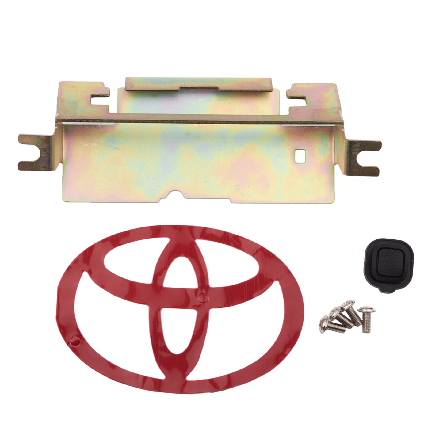 Rear Exterior Tailgate Liftgate Handle Garnish For 2004-09 Toyota Prius 3P2 Red