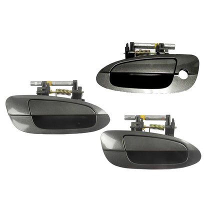 Reinforced Outer Outside Exterior Door Handle For 02-06 NISSAN ALTIMA Set 3pcs