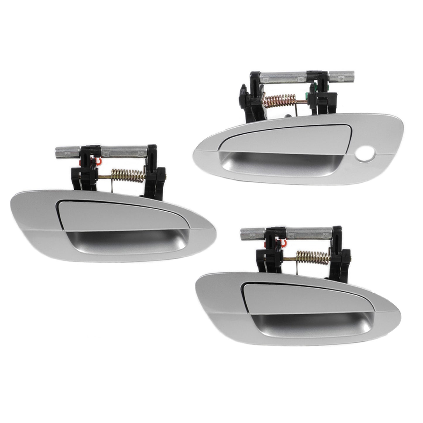 Reinforced Outer Outside Exterior Door Handle For 02-06 NISSAN ALTIMA Set 3pcs