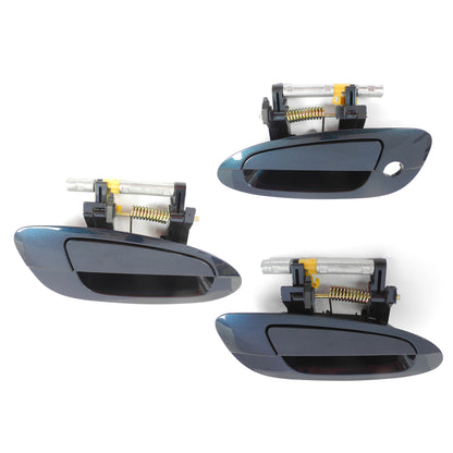 Reinforced Outer Outside Exterior Door Handle For 02-06 NISSAN ALTIMA Set 3pcs