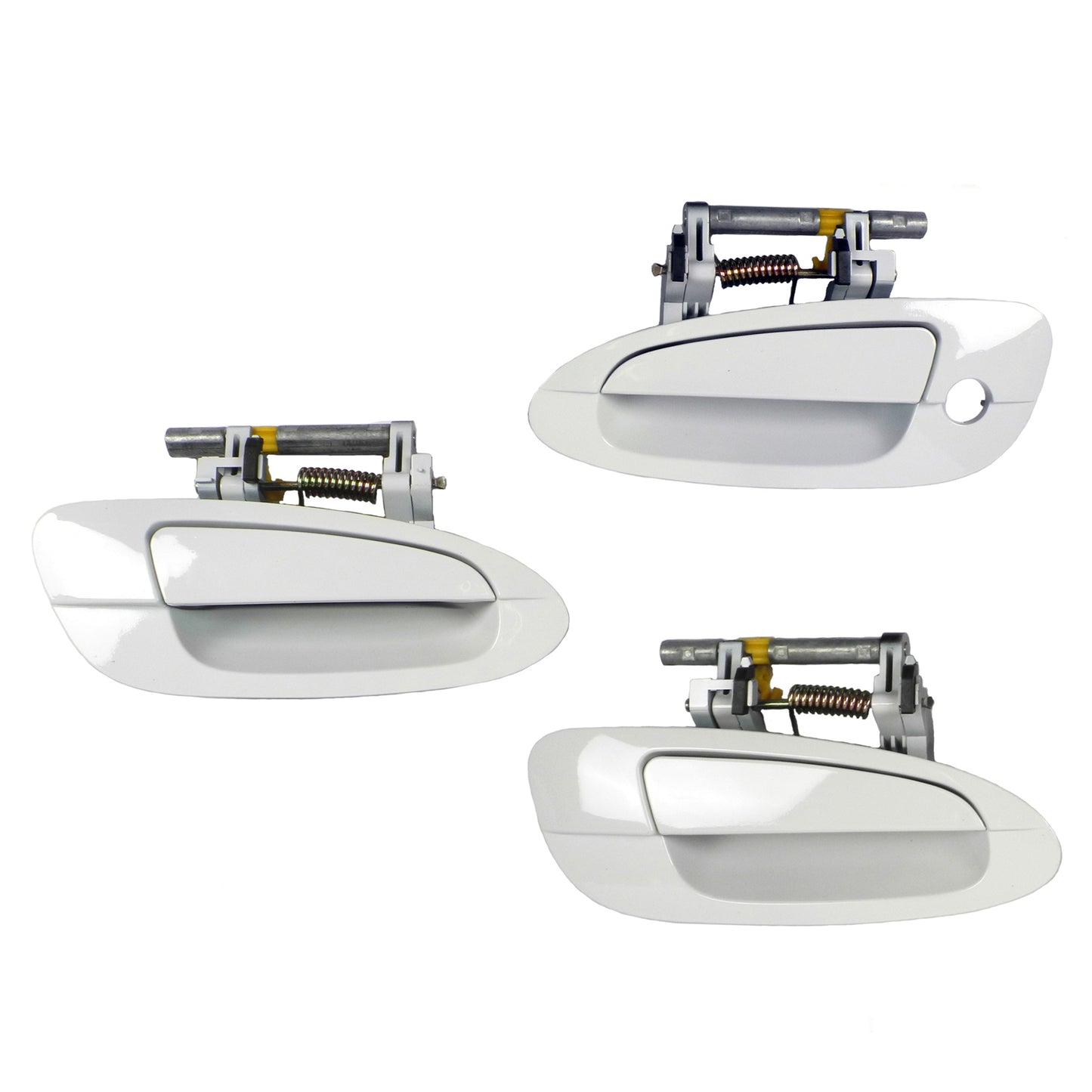 Reinforced Outer Outside Exterior Door Handle For 02-06 NISSAN ALTIMA Set 3pcs