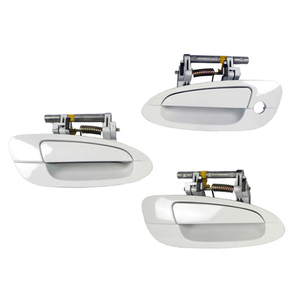 Reinforced Outer Outside Exterior Door Handle For 02-06 NISSAN ALTIMA Set 3pcs
