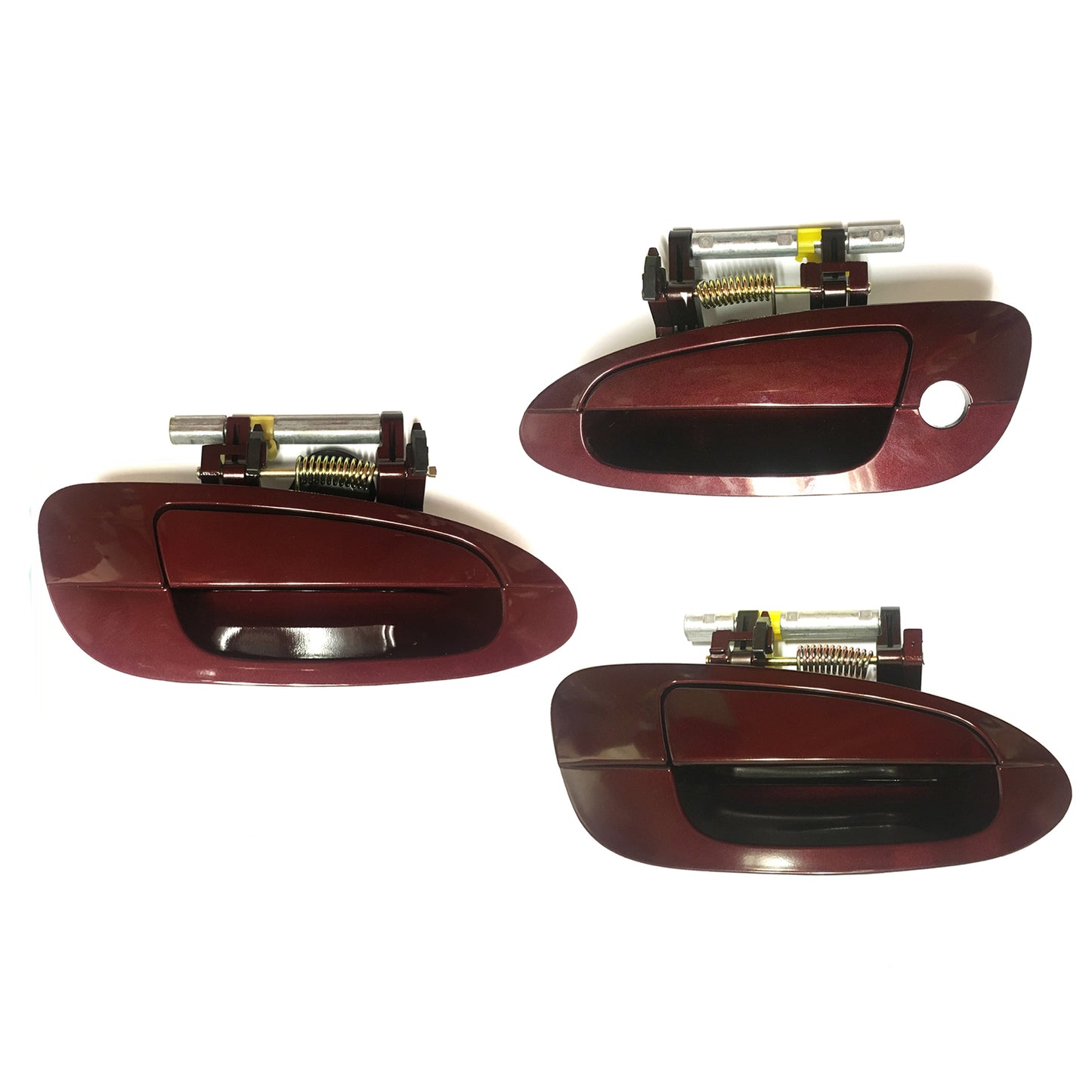 Reinforced Outer Outside Exterior Door Handle For 02-06 NISSAN ALTIMA Set 3pcs