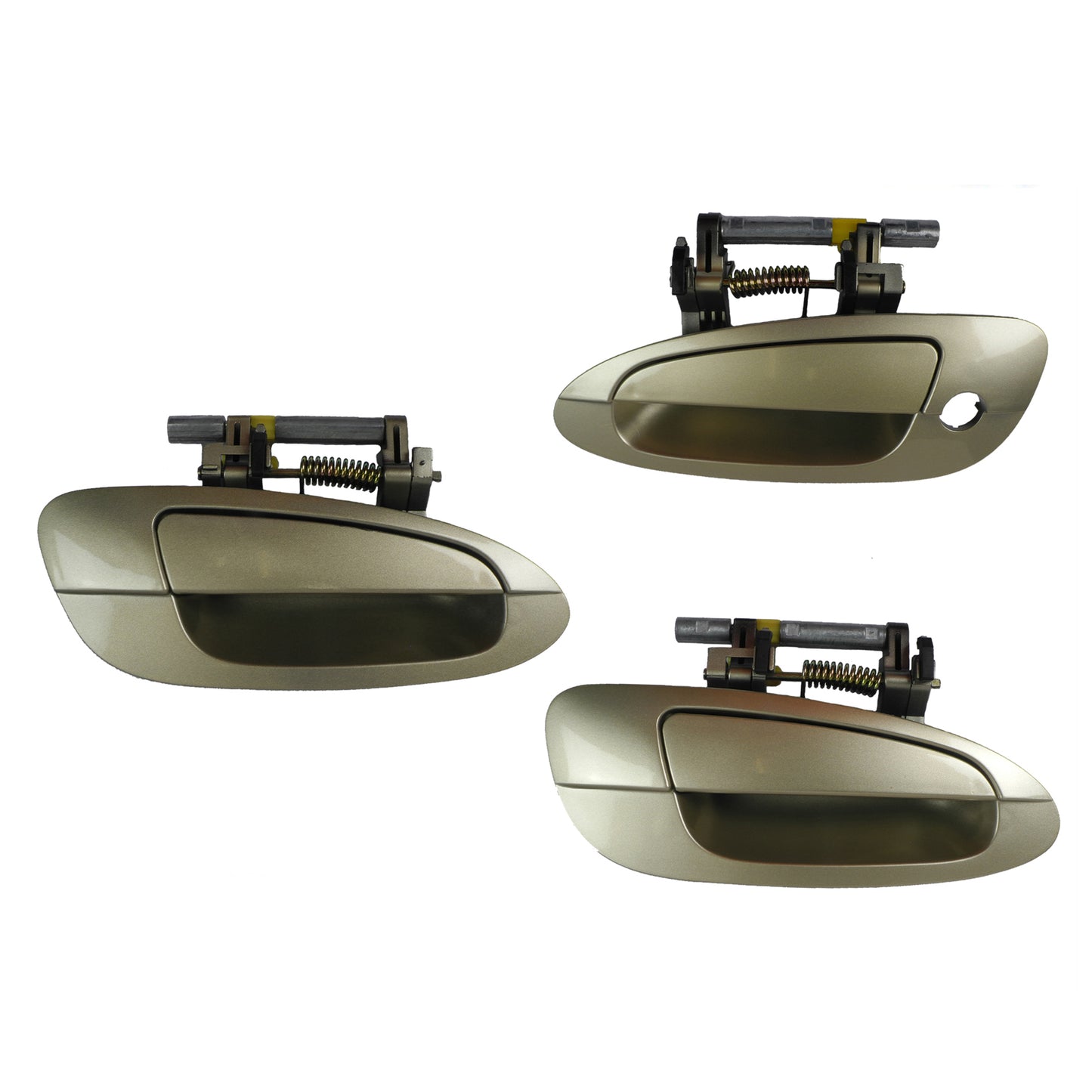 Reinforced Outer Outside Exterior Door Handle For 02-06 NISSAN ALTIMA Set 3pcs