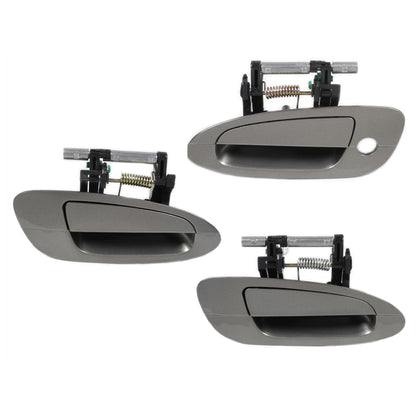 Reinforced Outer Outside Exterior Door Handle For 02-06 NISSAN ALTIMA Set 3pcs
