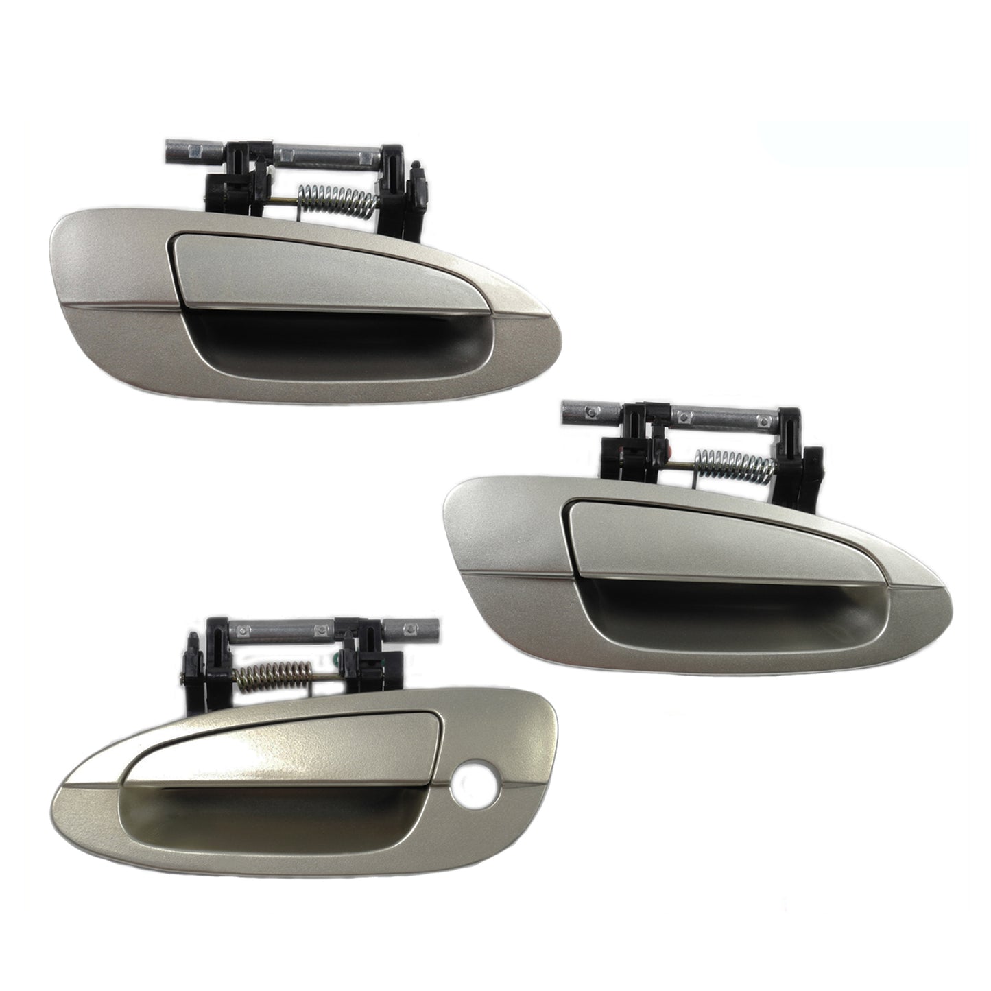 Reinforced Outer Outside Exterior Door Handle For 02-06 NISSAN ALTIMA Set 3pcs