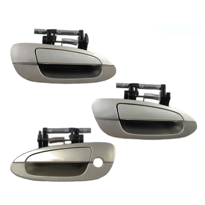Reinforced Outer Outside Exterior Door Handle For 02-06 NISSAN ALTIMA Set 3pcs