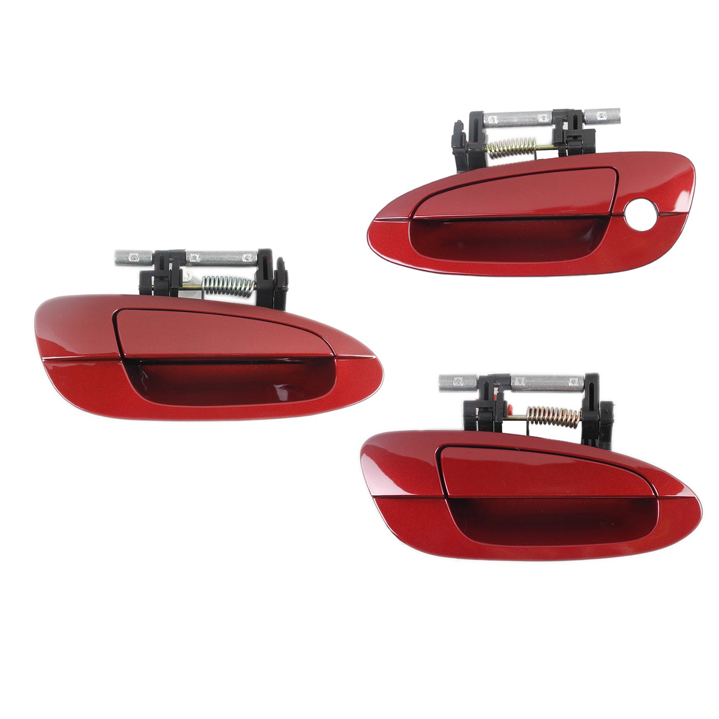 Reinforced Outer Outside Exterior Door Handle For 02-06 NISSAN ALTIMA Set 3pcs