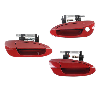 Reinforced Outer Outside Exterior Door Handle For 02-06 NISSAN ALTIMA Set 3pcs