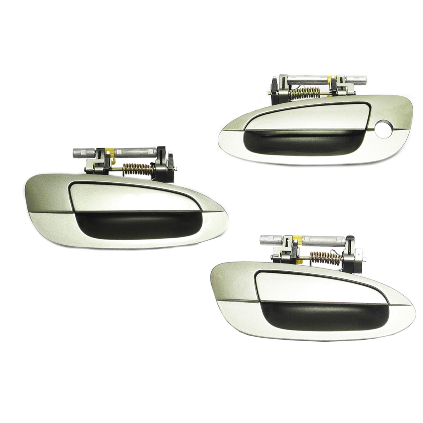 Reinforced Outer Outside Exterior Door Handle For 02-06 NISSAN ALTIMA Set 3pcs
