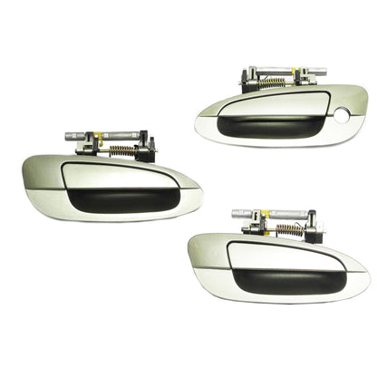 Reinforced Outer Outside Exterior Door Handle For 02-06 NISSAN ALTIMA Set 3pcs