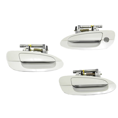 Reinforced Outer Outside Exterior Door Handle For 02-06 NISSAN ALTIMA Set 3pcs