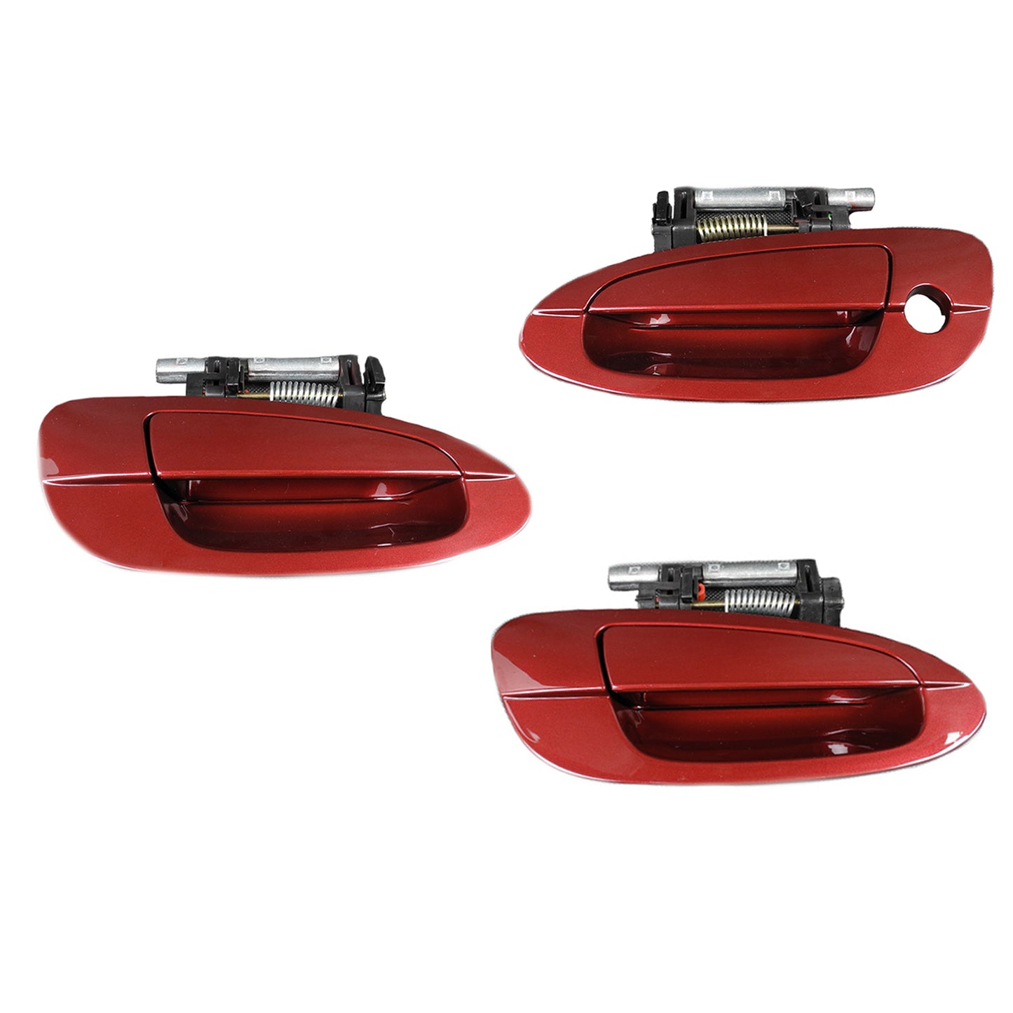 Reinforced Outer Outside Exterior Door Handle For 02-06 NISSAN ALTIMA Set 3pcs