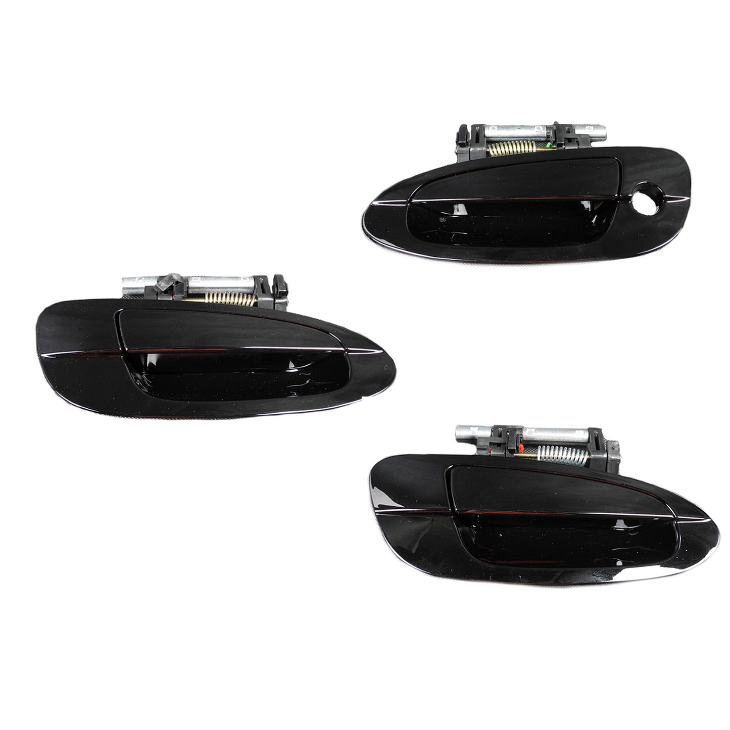 Reinforced Outer Outside Exterior Door Handle For 02-06 NISSAN ALTIMA Set 3pcs