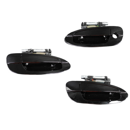 Reinforced Outer Outside Exterior Door Handle For 02-06 NISSAN ALTIMA Set 3pcs