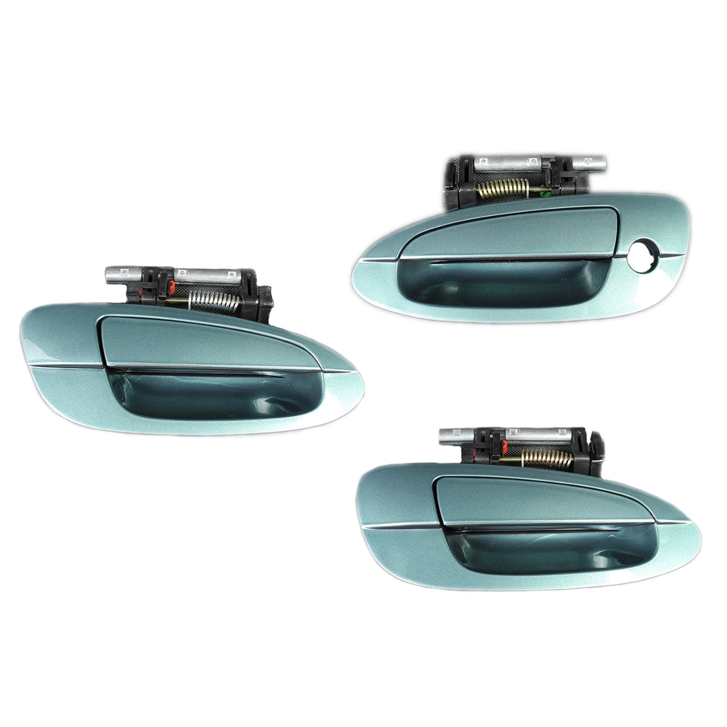 Reinforced Outer Outside Exterior Door Handle For 02-06 NISSAN ALTIMA Set 3pcs
