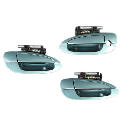 Reinforced Outer Outside Exterior Door Handle For 02-06 NISSAN ALTIMA Set 3pcs