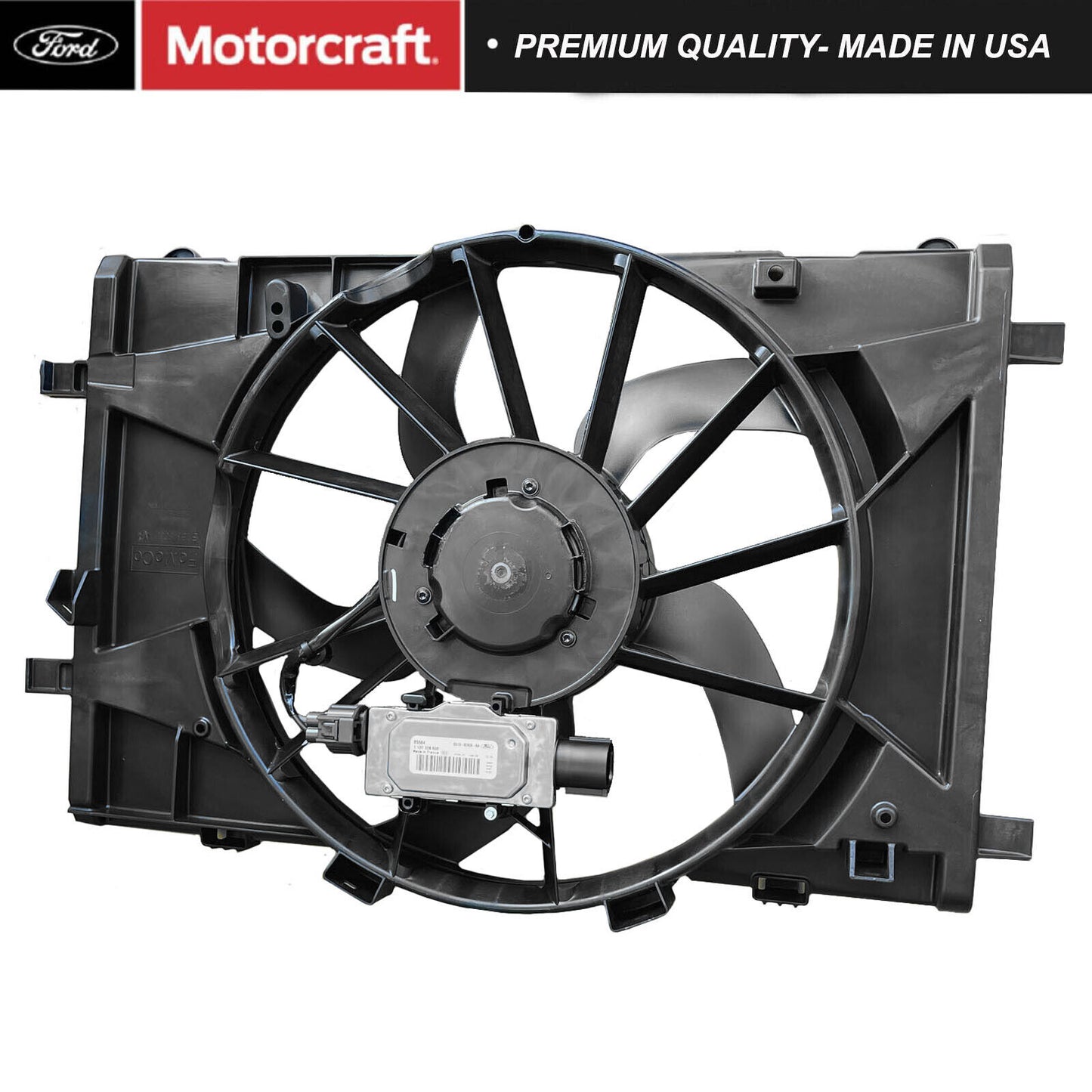 Ford Motorcraft OE Radiator Cooling Fan Assembly For Ford Fusion Mercury Lincoln