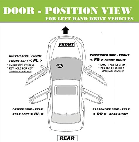 For 2002-2006 Nissan Altima Front Right Passenger Side Exterior Outside Door Handle Smooth Black