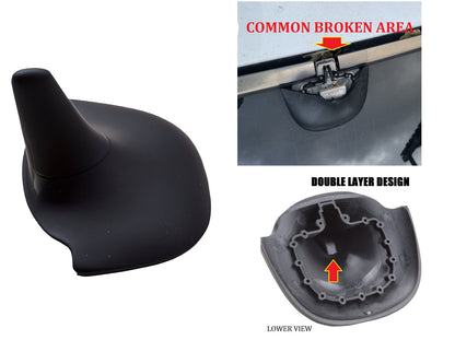 Reinforced For Mercedes-Benz 2000-2006 W220 S350 S430 S500 S55 AMG S600 S65 AMG Roof GPS Radio Antenna Cover Black