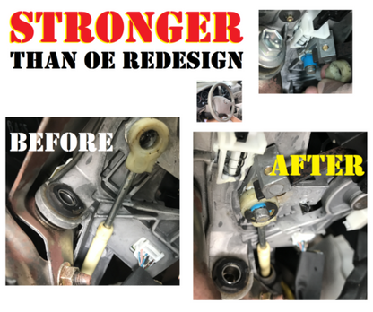 Auto Shifter Bushing Cable Kit Polyurethane For 04-09 10 Toyota Sienna 3.3L 3.5L