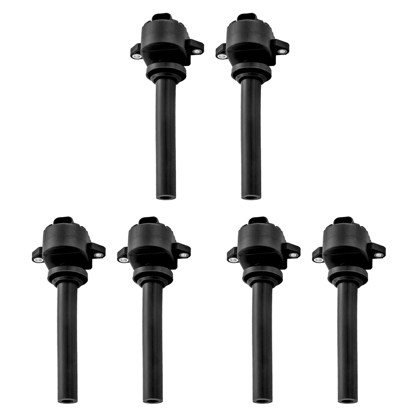 6PCS Ignition Coil For UF251 52-1650 Isuzu Amigo Rodeo Axiom Trooper 3.2L 3.5L