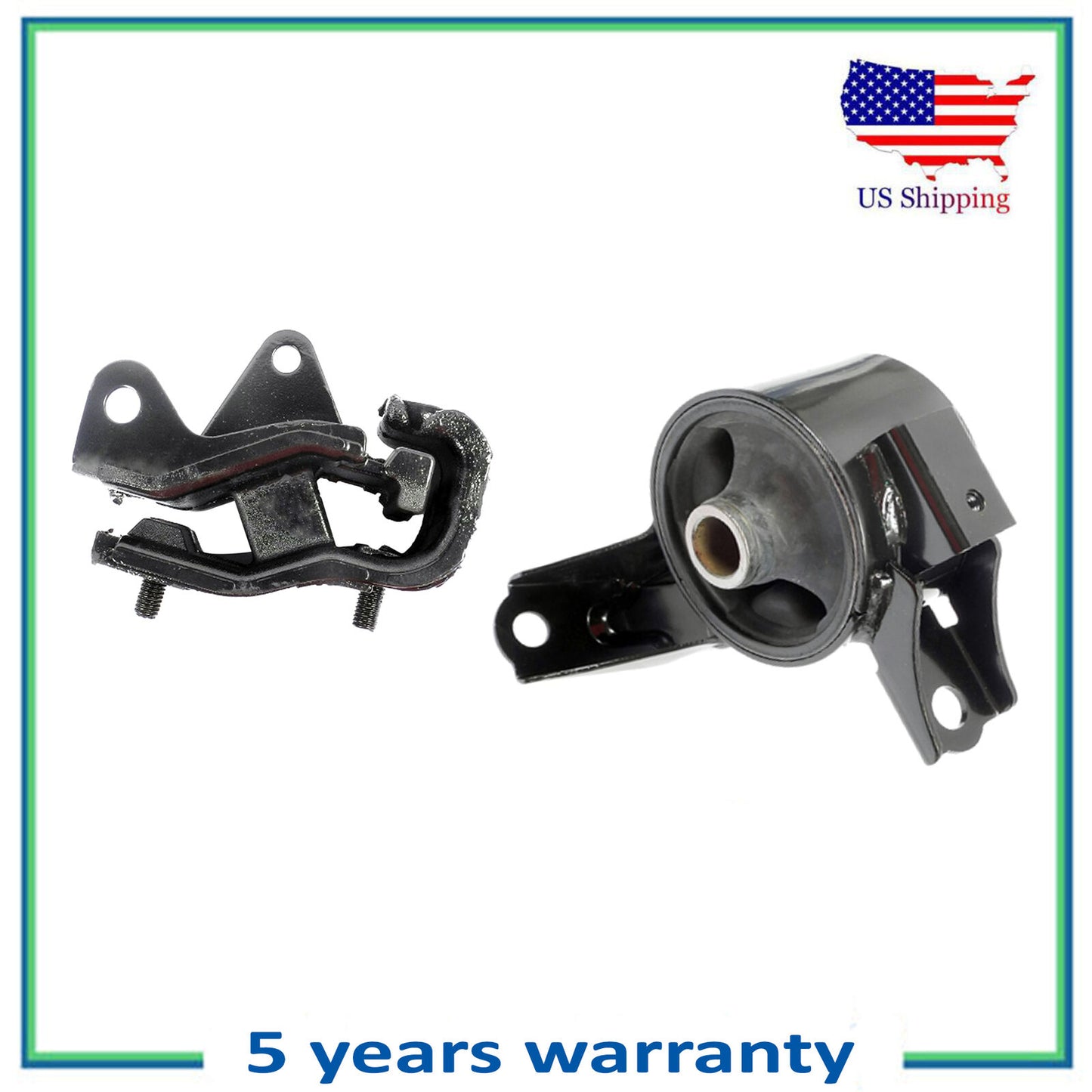 2PCS Juego Motor & Trans Montaje Para 2007 Honda Odyssey 3.5L i-Vtec Automático