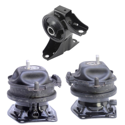 Set 3Pcs Avant Arrière Droit Moteur Montage Moteur Pour 09-15 Honda Pilote 3.5L
