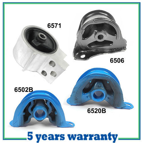 Engine Motor Mount Auto M1245 94-01 For Integra 1.8L Set 4 6502B 6506 6520B 6571