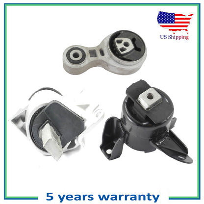 Set 3 Moteur & Trans Montage Pour Ford Fusion Mercury Milan 2.5L Manuel
