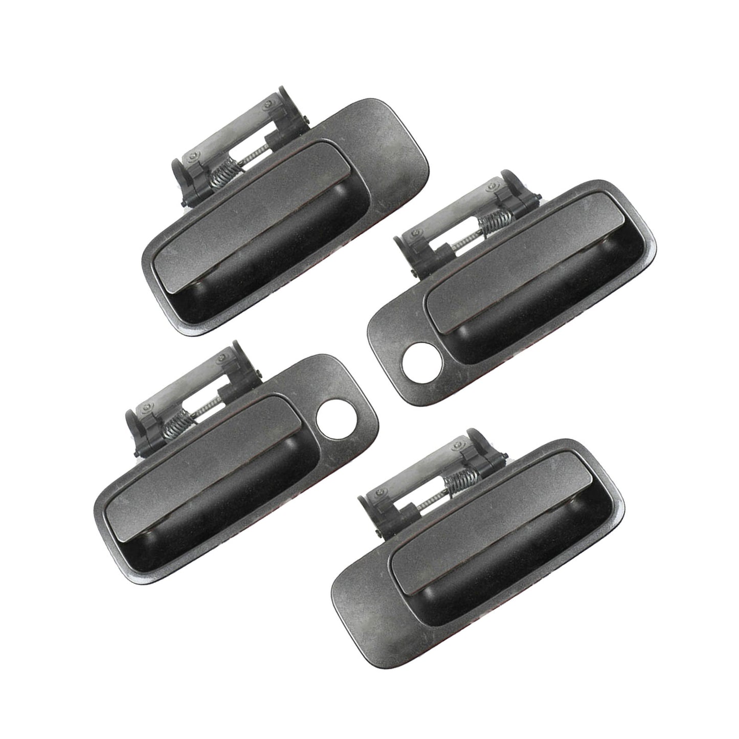 Set 4PCS Outside Door Handle For 2000-2004 Toyota Avalon 1E3 Phantom Gray Pearl