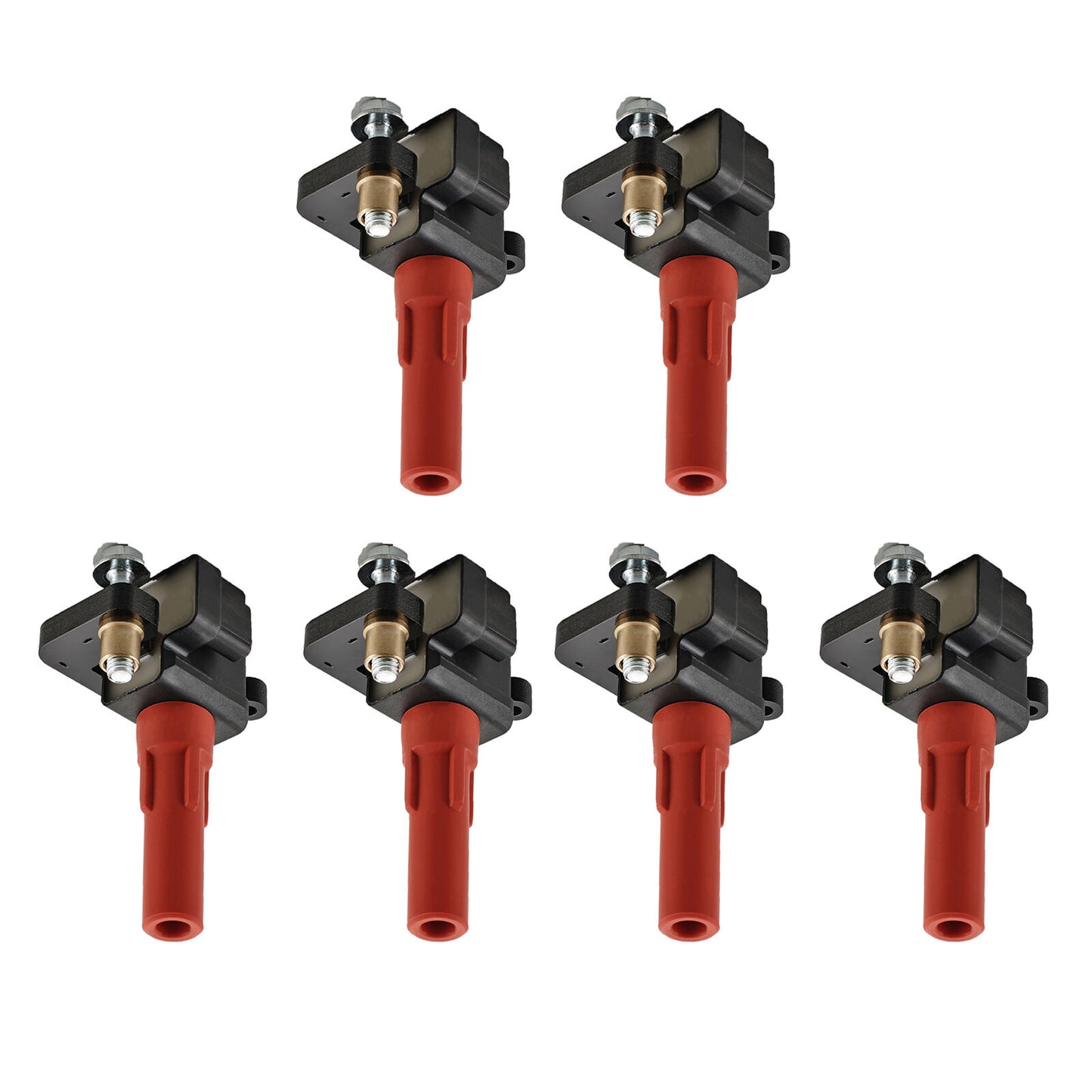 6PCS Encendido Bobina Para UF287 52-170 Subaru Legado Campo B9 Tribeca 3.0L 3.6L