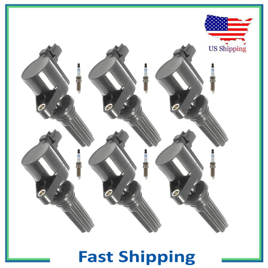 Set 6 FD496 Allumage Bobine & 6 Bosch Platine Prise Pour 03-05 Lincoln Ls 3.0
