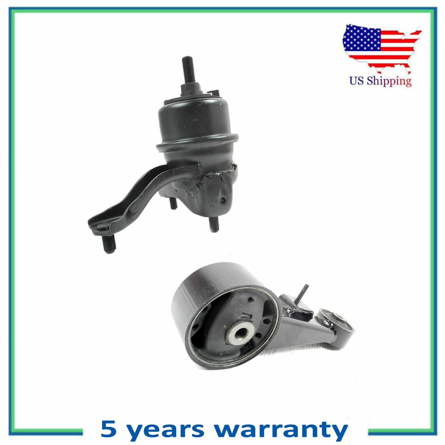 2PCS Avant Moteur Montage Moteur Pour 2007-2008 Lexus RX350 3.5L 62034 62036