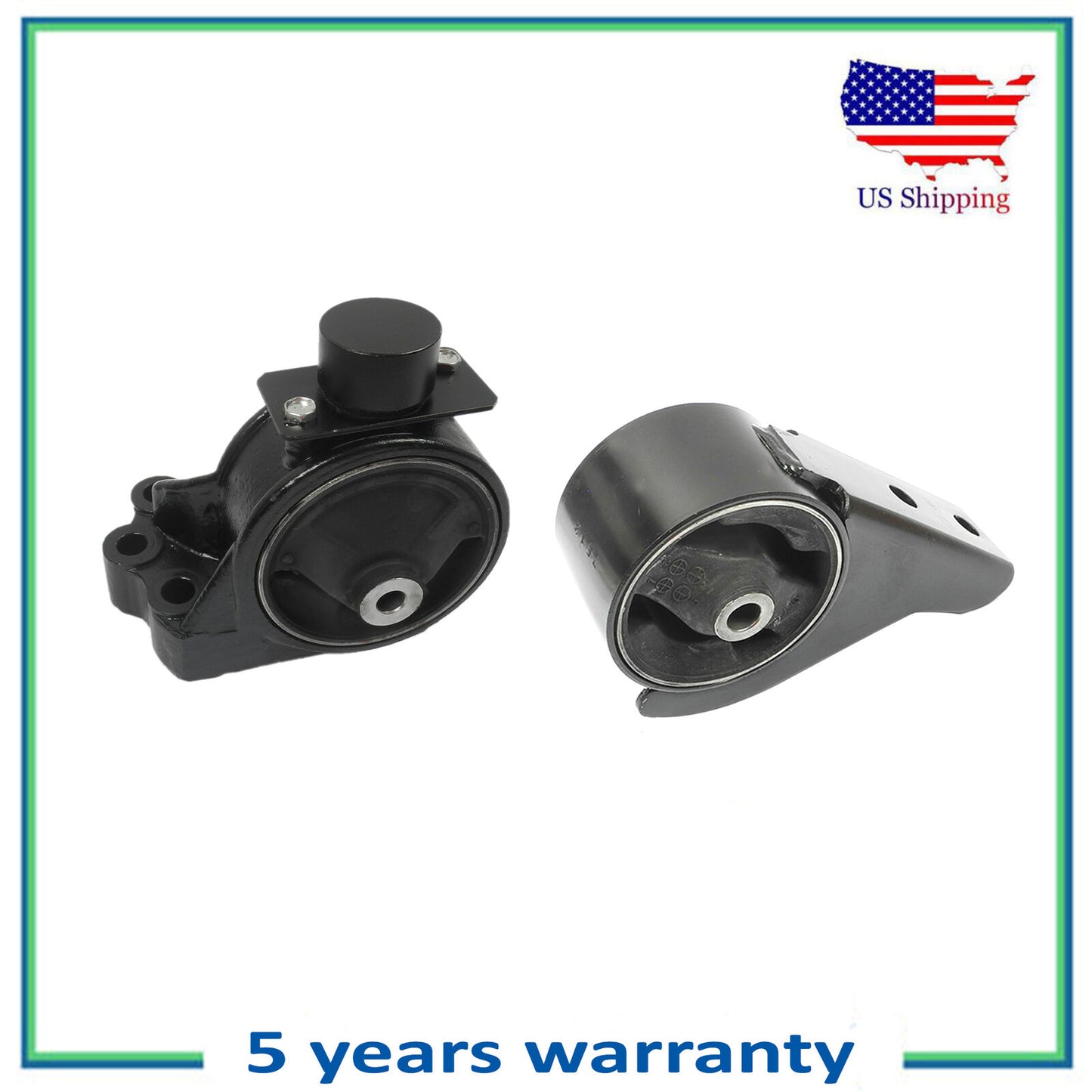 NEW Front & front Right Engine Motor Mount For 02-05 Kia Sedona 3.5L 6775 6770