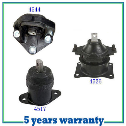 Engine Motor & Trans Mount Auto M1317 For 04-06 Acura TL 3.2L Set 4517 4526 4544