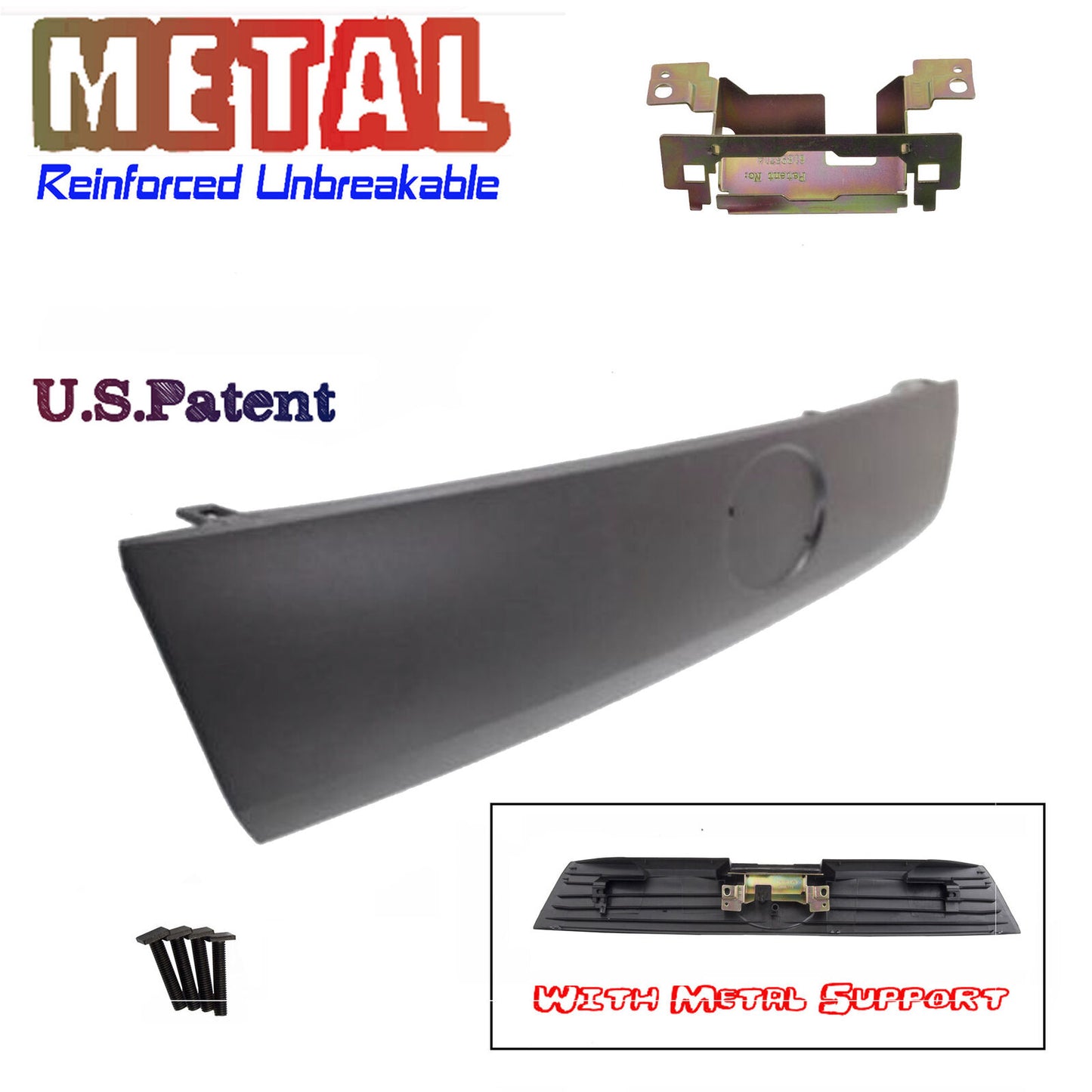 B3722S Tailgate Handle Garnish Trim Strip Primed Non Painted For 05-10 Scion tc