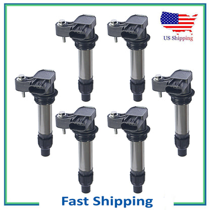 New Ignition Coil Set 6PCS For UF569 5C1612 Buick Cadillac Chevrolet Pontiac