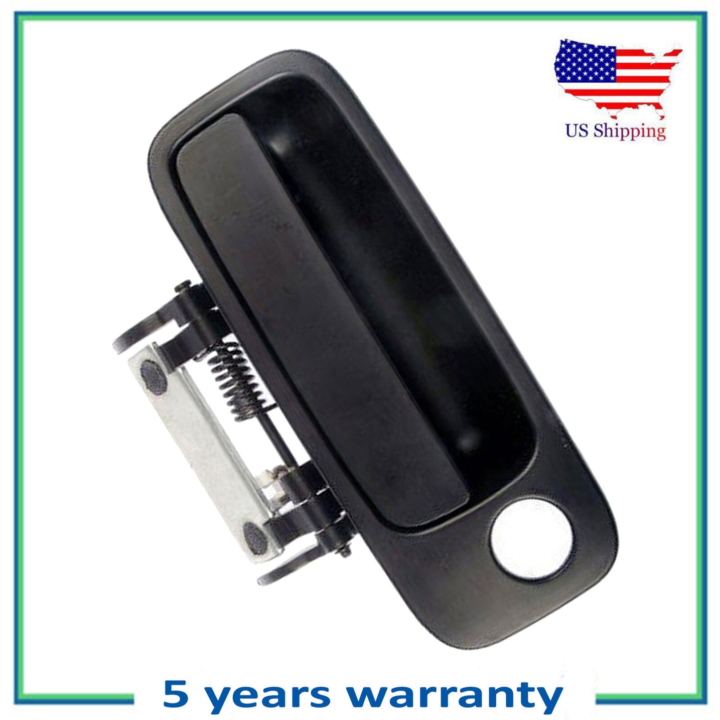 Front Right Outside Door Handle For 2000-2004 Toyota Avalon Non Painted Black