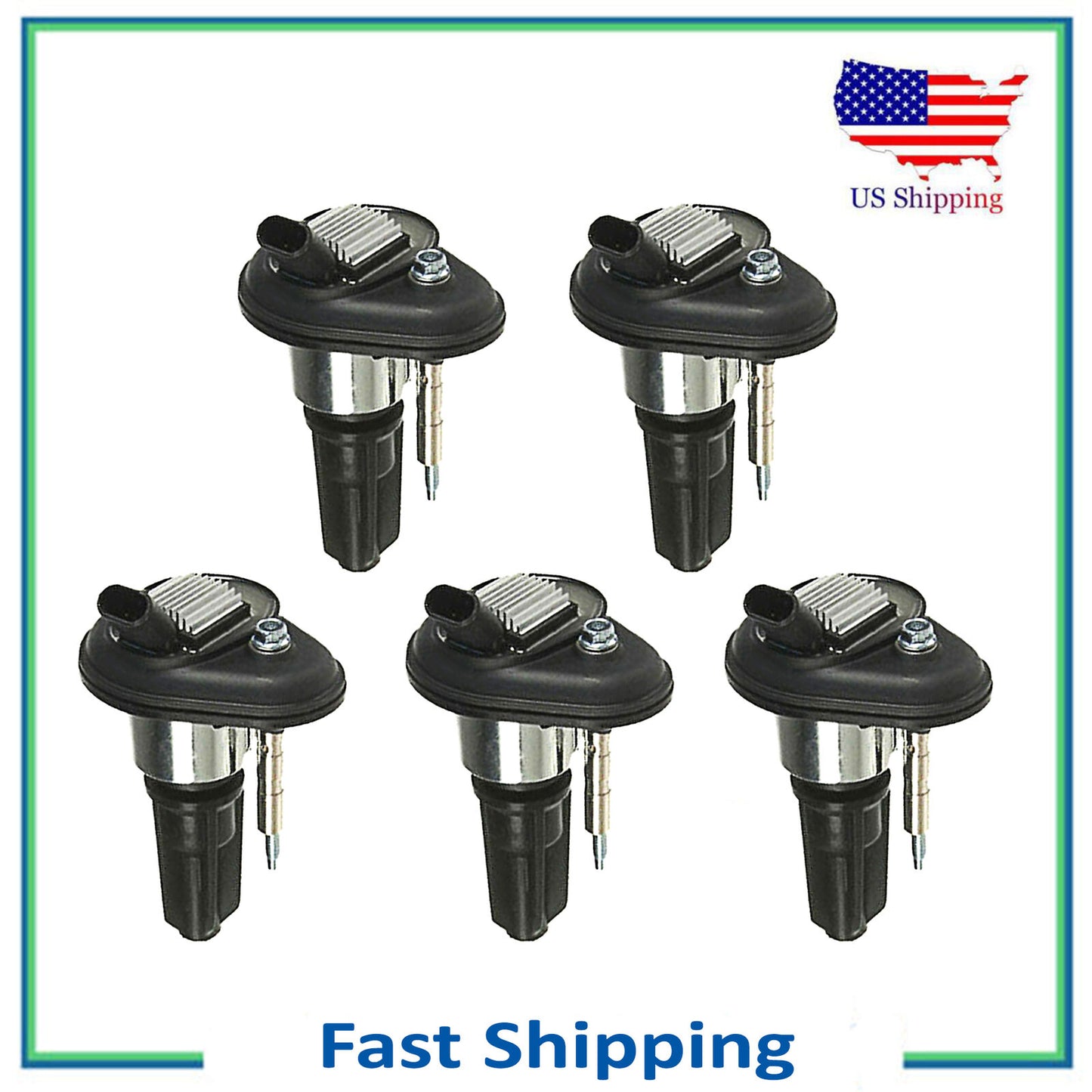 IC153 IGNITION COIL B349*5 UF303 SET 5PCS For BUICK CHEVY ISUZU OLDSMOBILE SAAB